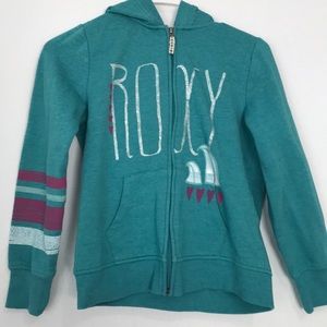 Like new Girls Blue Roxy sweater sz 10/12 M